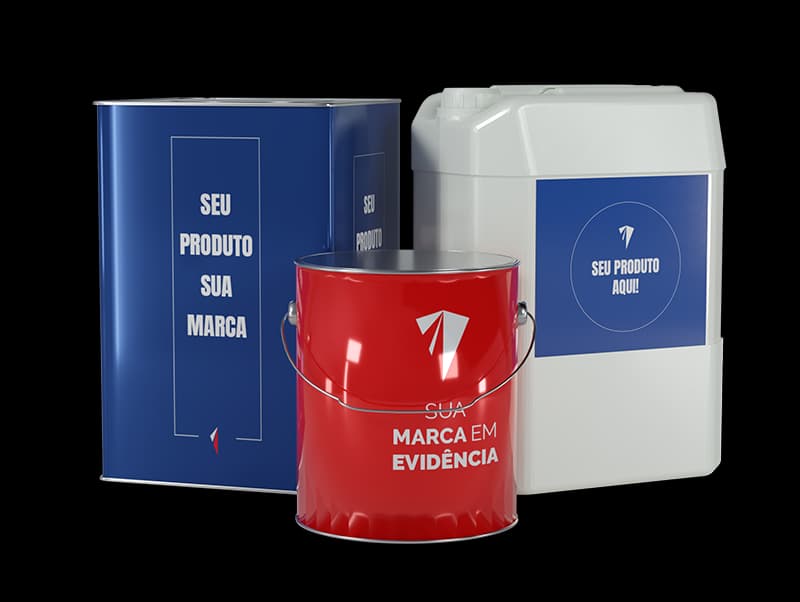 Embalagem da Linha Baldes